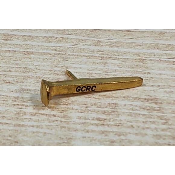 Great Canadian Railtour Company Rail Train Spike Pin for a Hat or Jacket - Picture 1 of 3